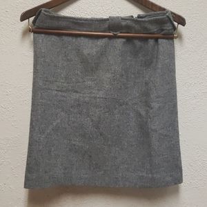 Talbots Petite Wool Blend Mini Skirt